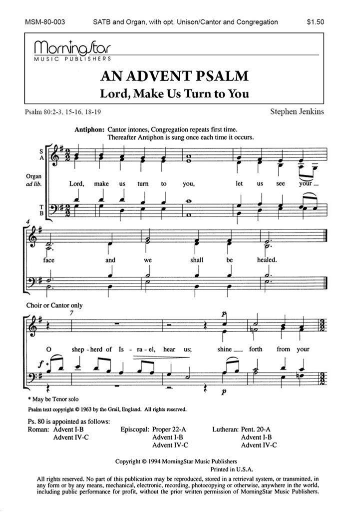An Advent Psalm