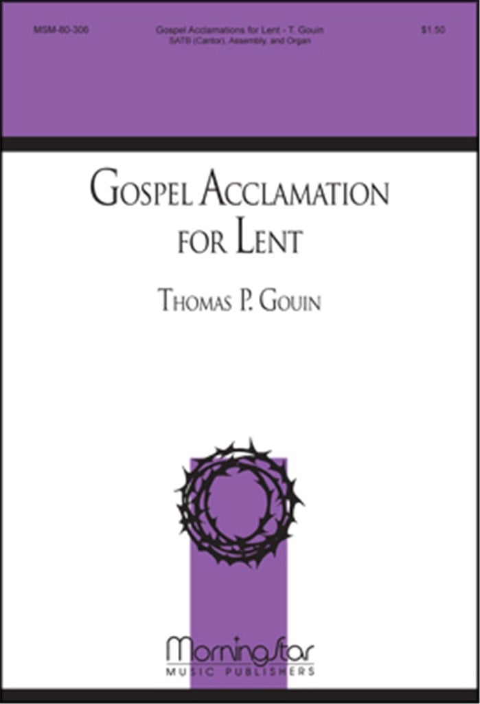 Gospel Acclamation for Lent