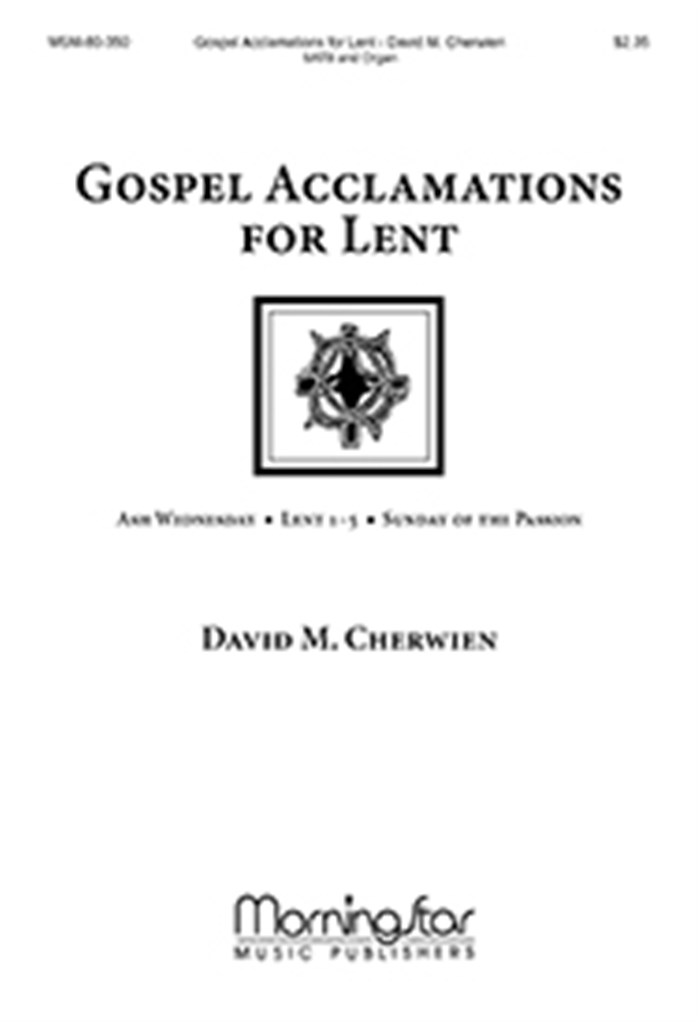 Gospel Acclamations for Lent