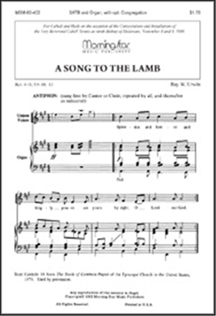 A Song to the Lamb