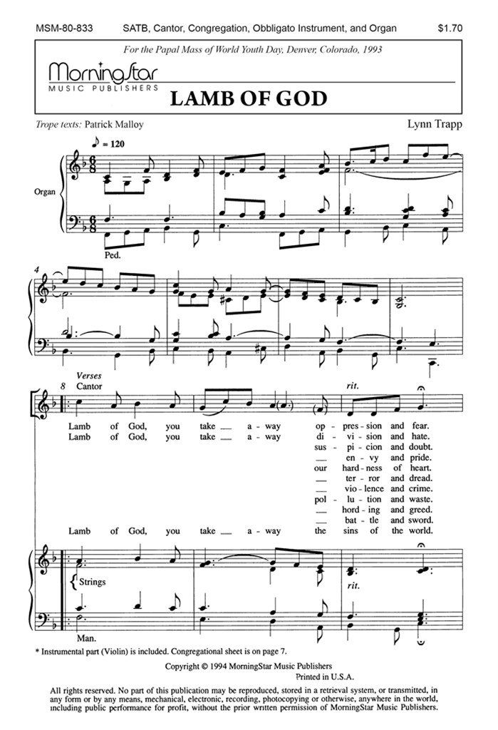 Lamb of God / Communion Song