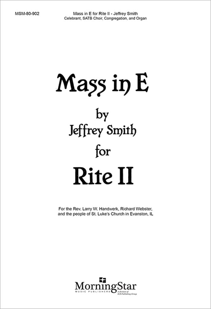 Mass in E for Rite II