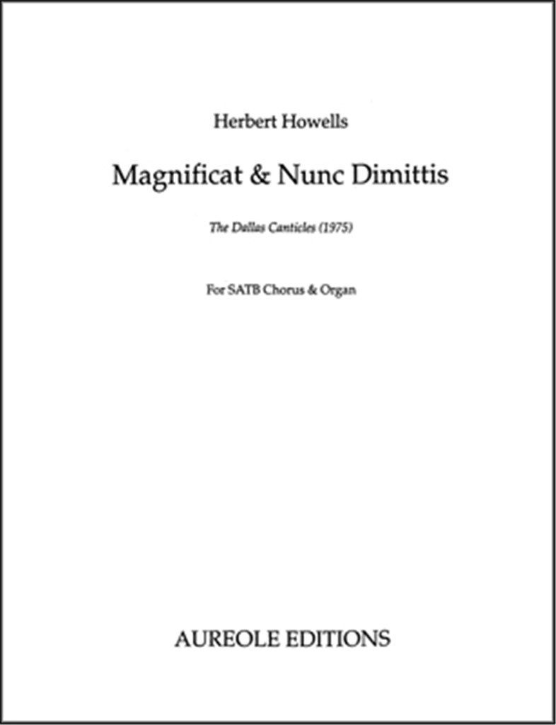 Magnificat and Nunc Dimittis