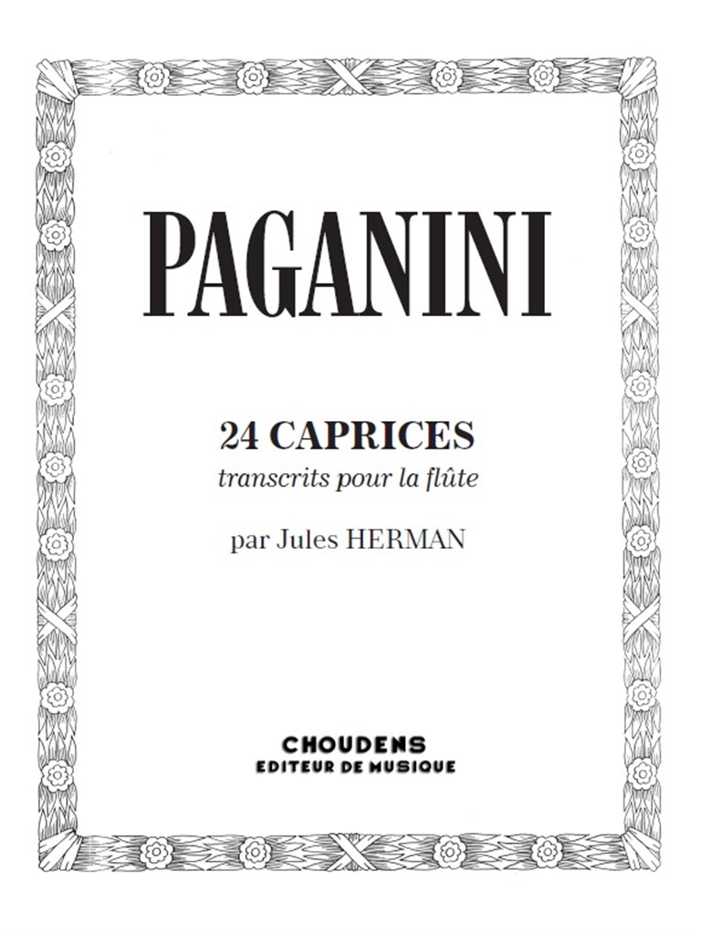 24 Caprices For Solo Flute