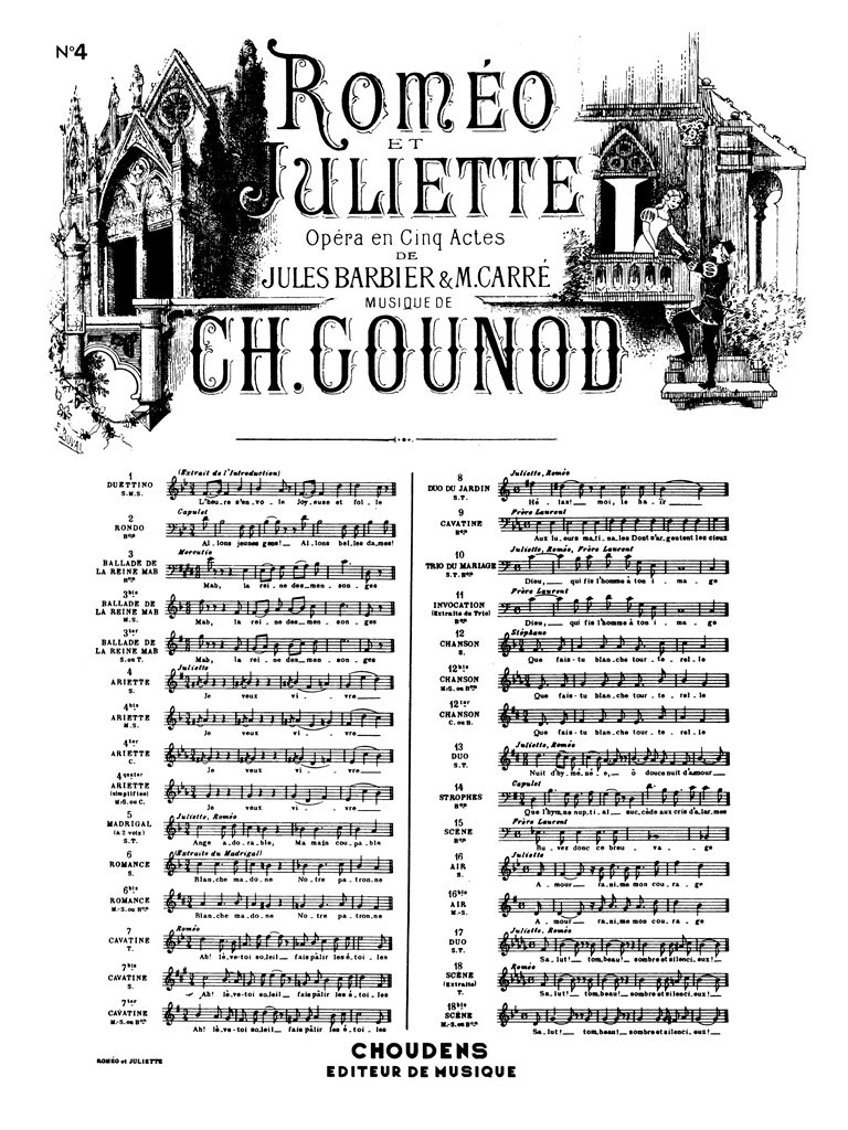 Air De Roméo Et Juliette No.4