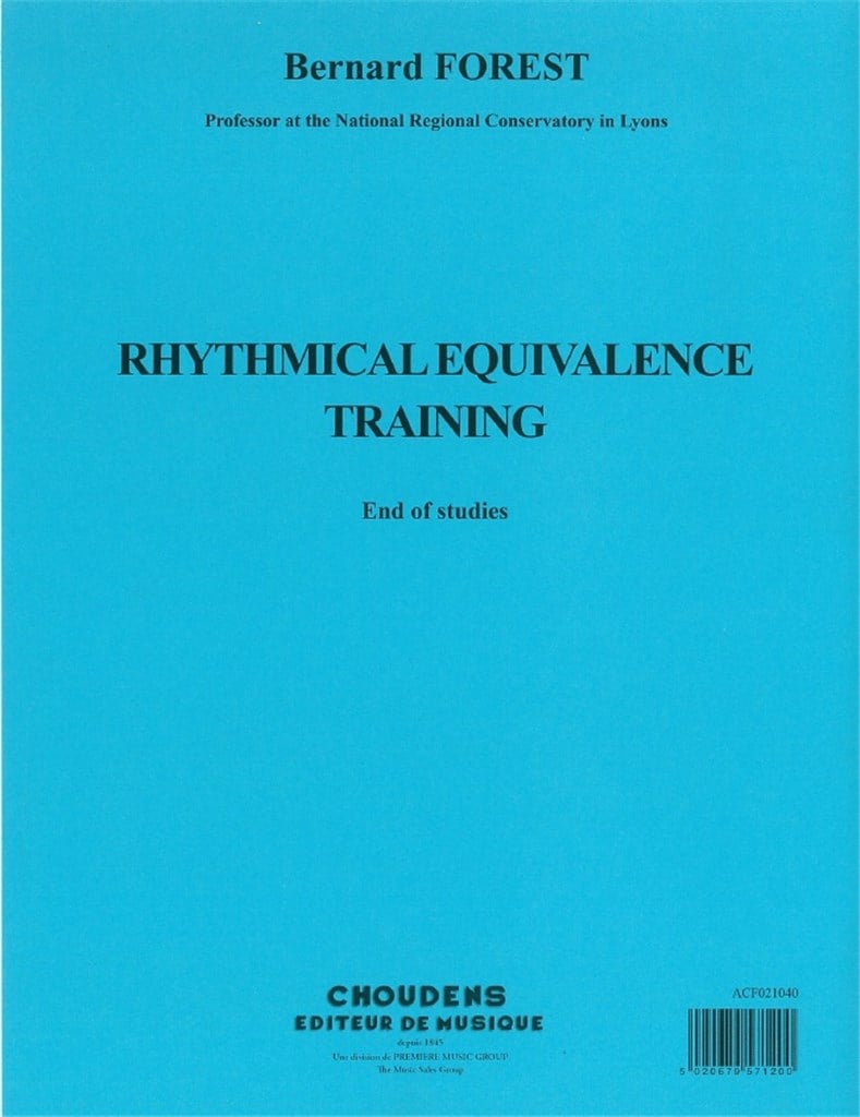 Rhythmical Equivalence Training - End Of Studies