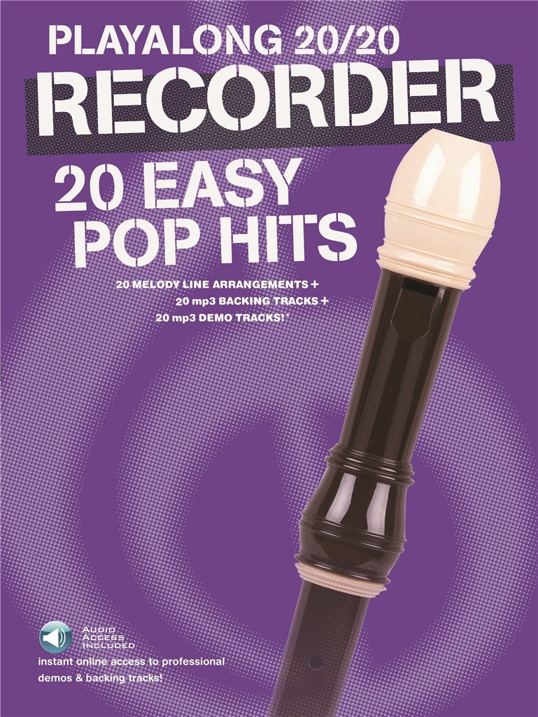 Playalong 20/20 Recorder: 20 Easy Pop Hits