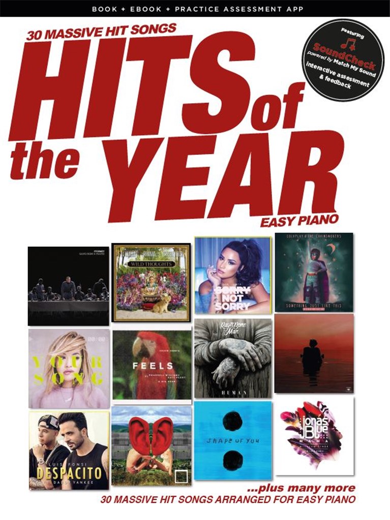 Hits Of The Year 2017: Easy Piano
