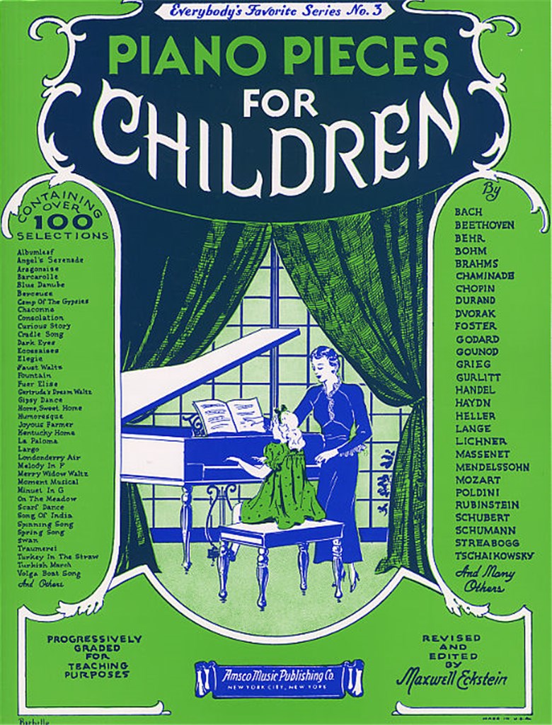 Piano Pieces For Children (EFS 3)