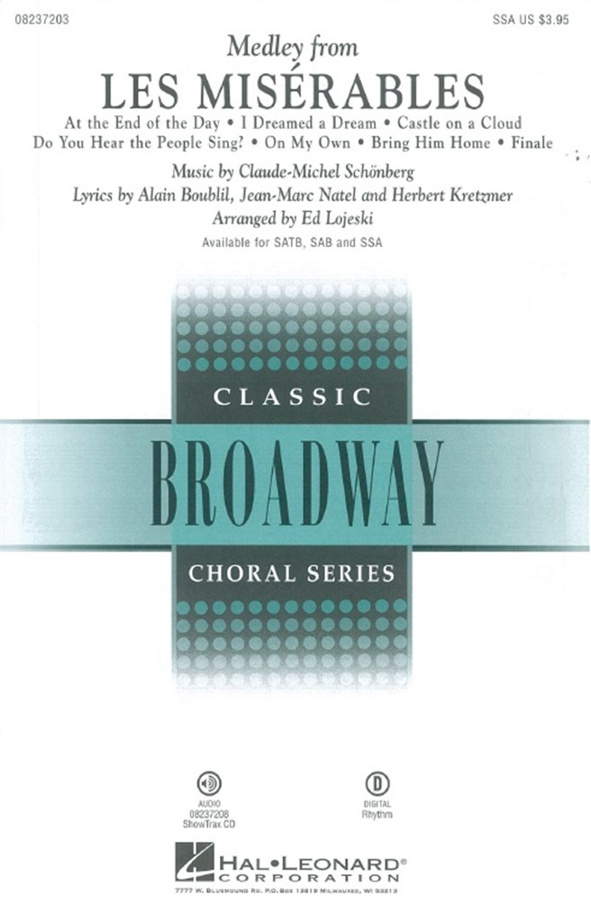 Medley from Les Misérables (08237203)