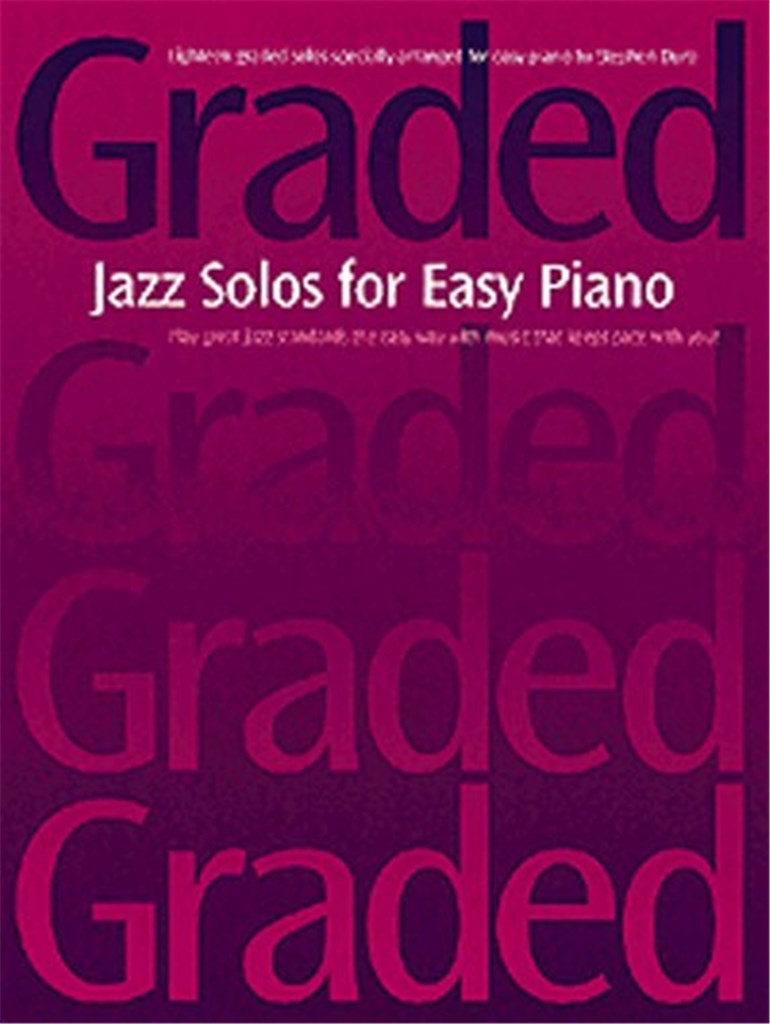 Graded Jazz Solos For Easy Piano