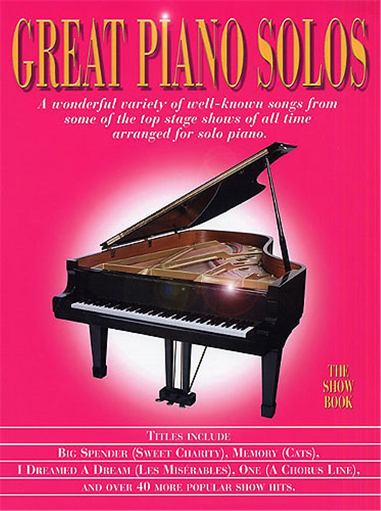 Great Piano Solos Showbook