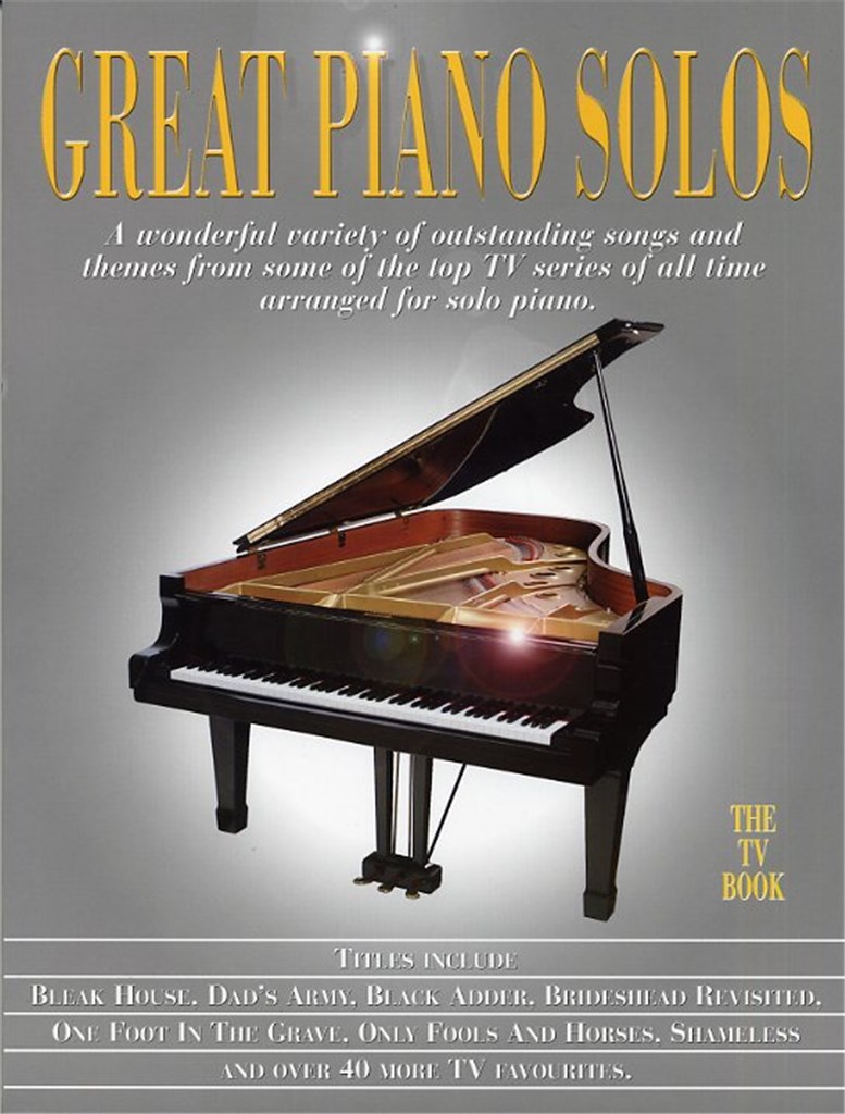 Great Piano Solos Tv Book
