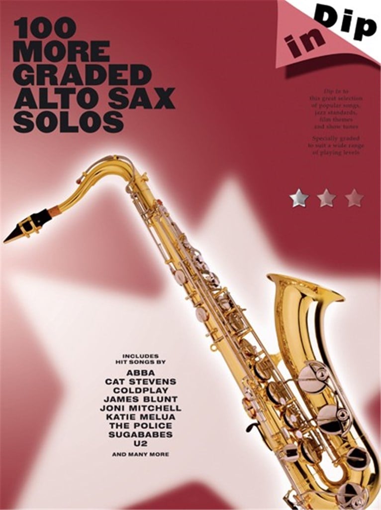 Dip In More Graded Alto Sax Solo