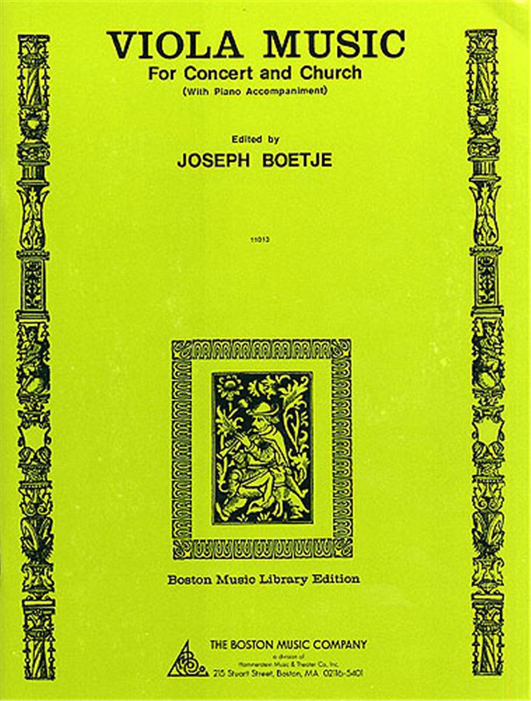 Viola Music For Concert And Church