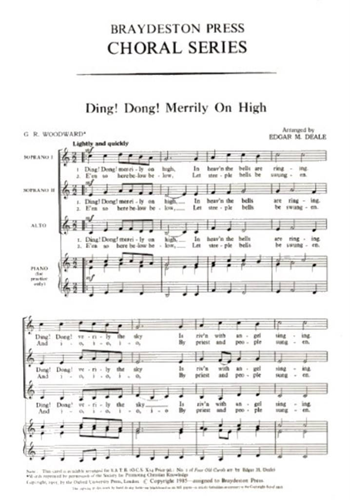 Ding dong Merrily on High