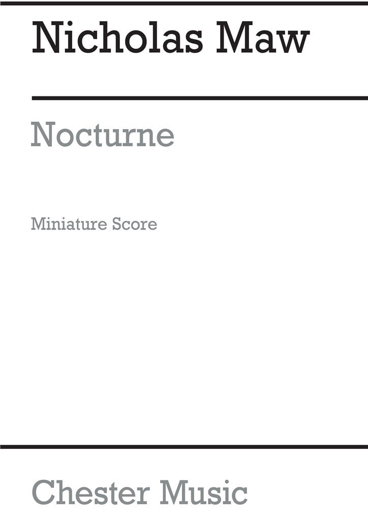 Nocturne (Miniature Score)