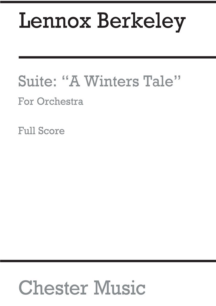 Suite From The Winter's Tale Op.54