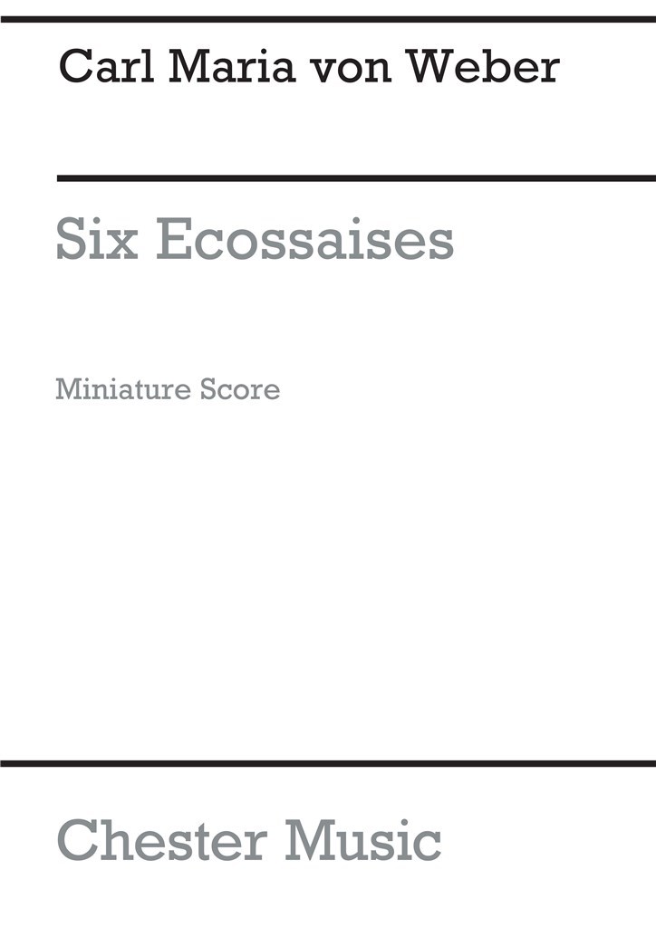 Six Ecossaises For String Quartet