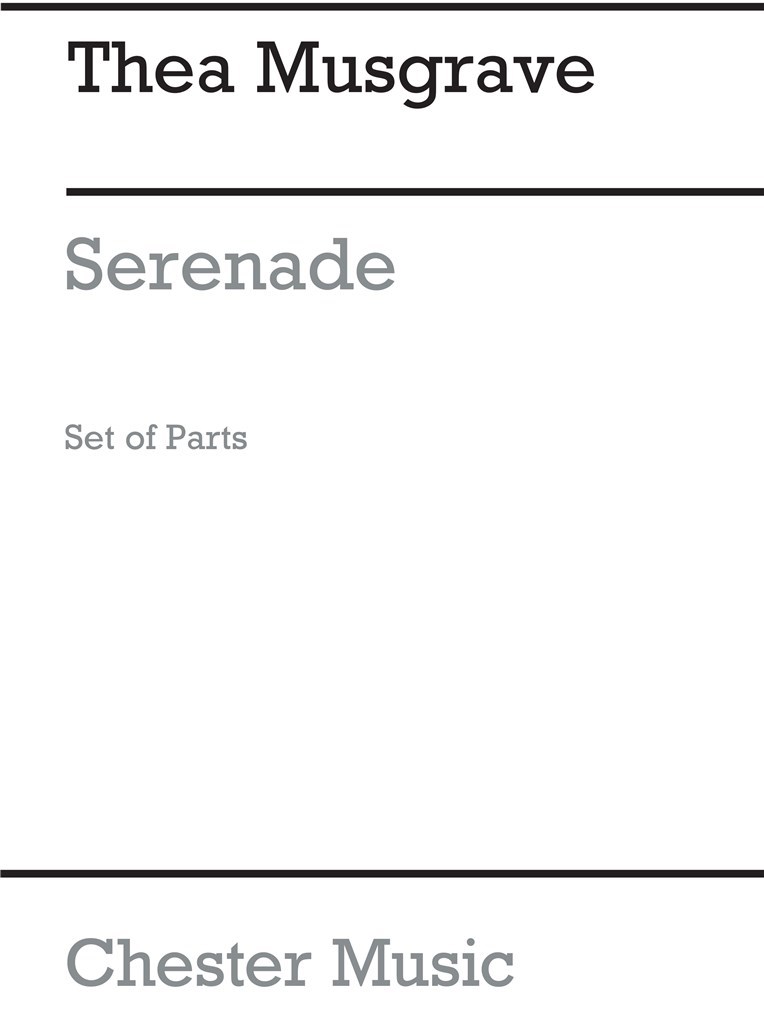 Musgrave, T Serenade Parts
