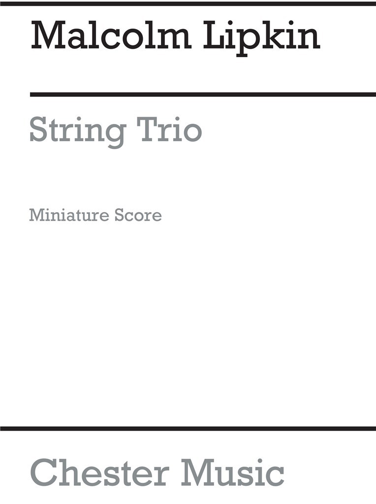 String Trio (Miniature Score)