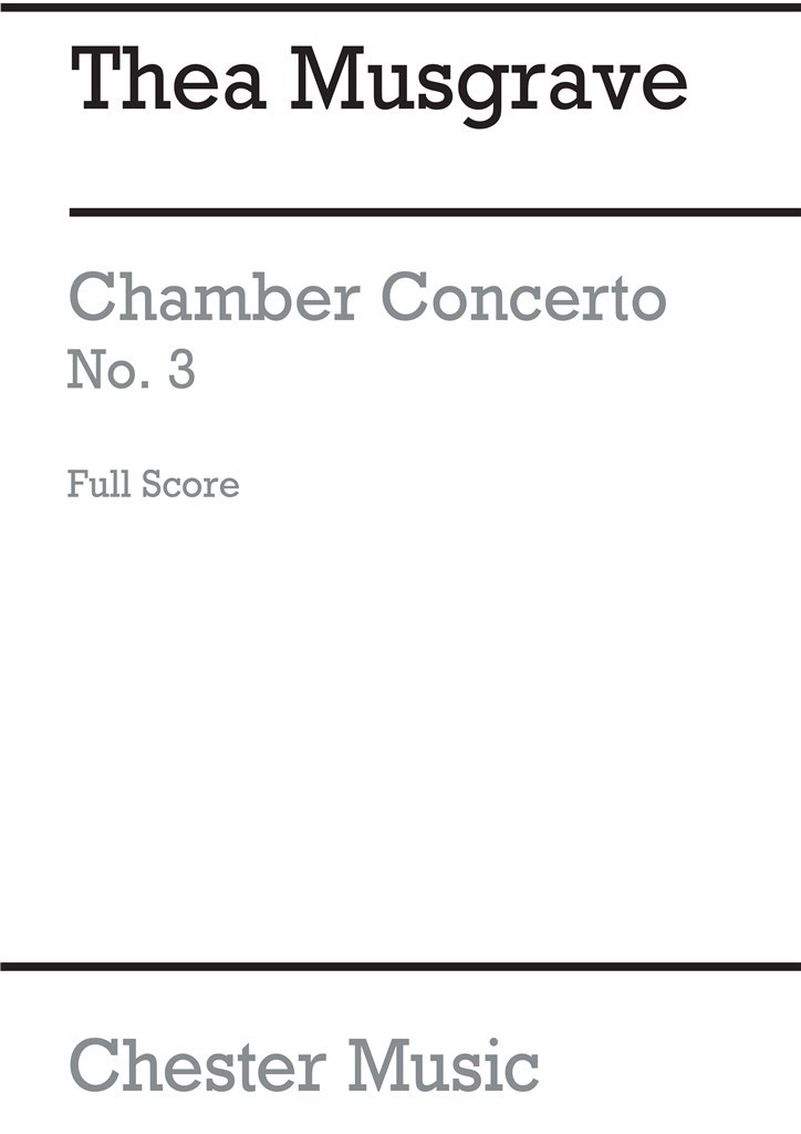 Chamber Concerto No.3