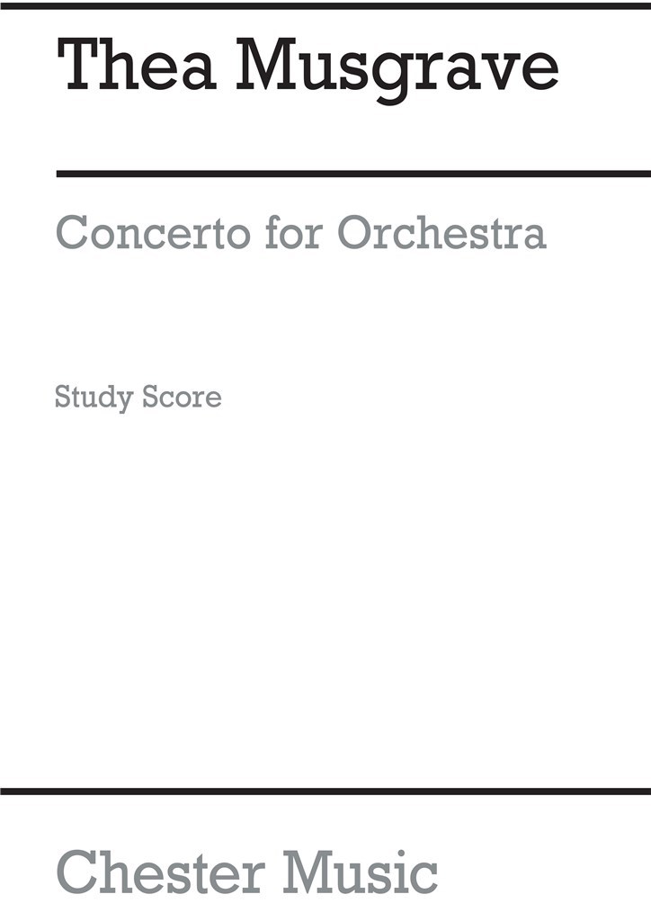 Concerto For Orchestra (Full Score)