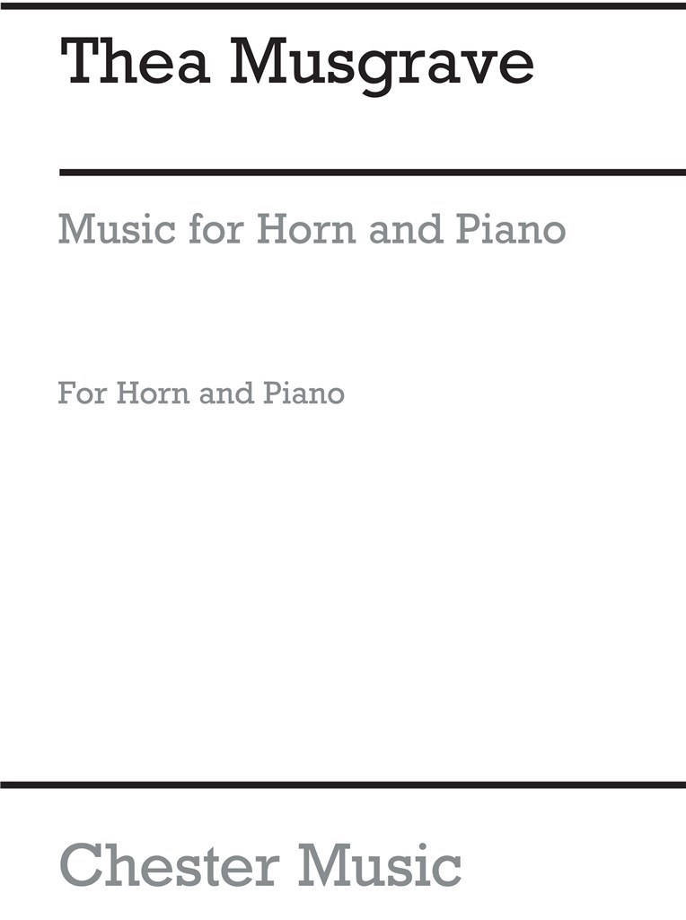Music for Horn and Piano