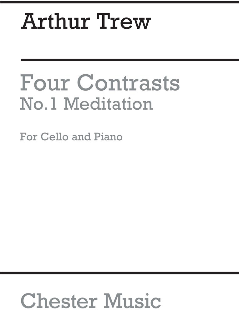 A Meditation (No 1 From Four Contrasts)