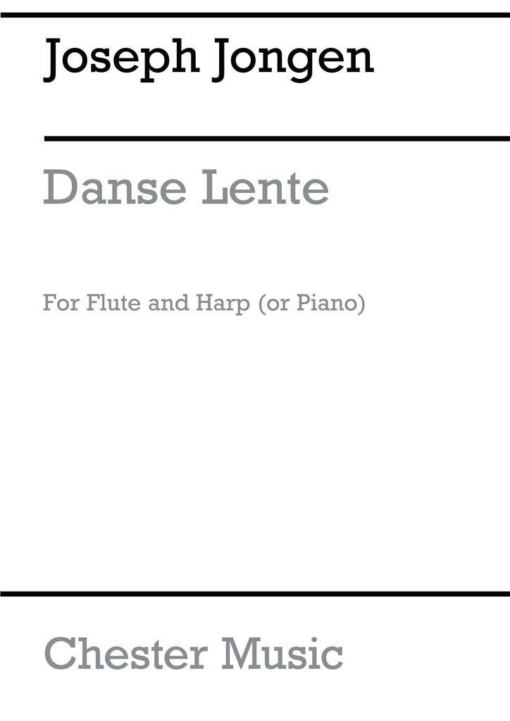 Danse Lente (Flute and Harp Or Piano)