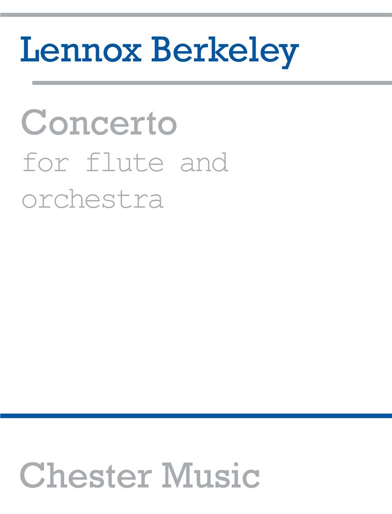 Concerto For Flute And Orchestra Op.36