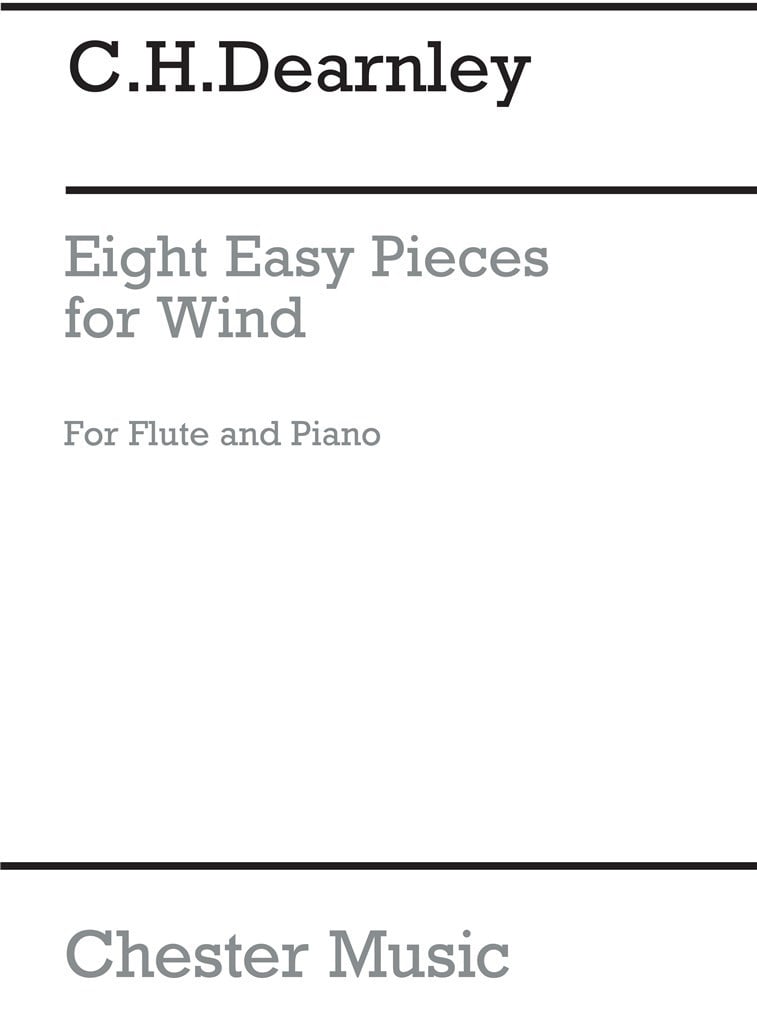 8 Easy Pieces For Flute And Piano