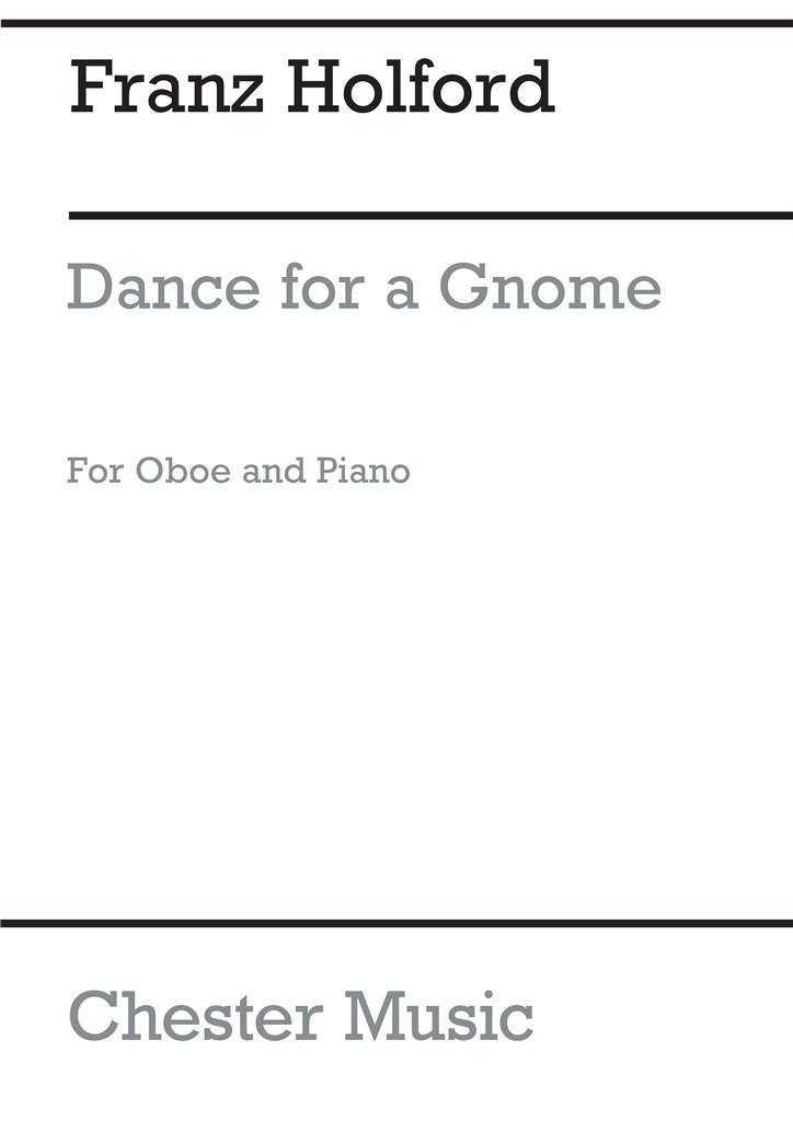 Dance For A Gnome For Oboe and Piano
