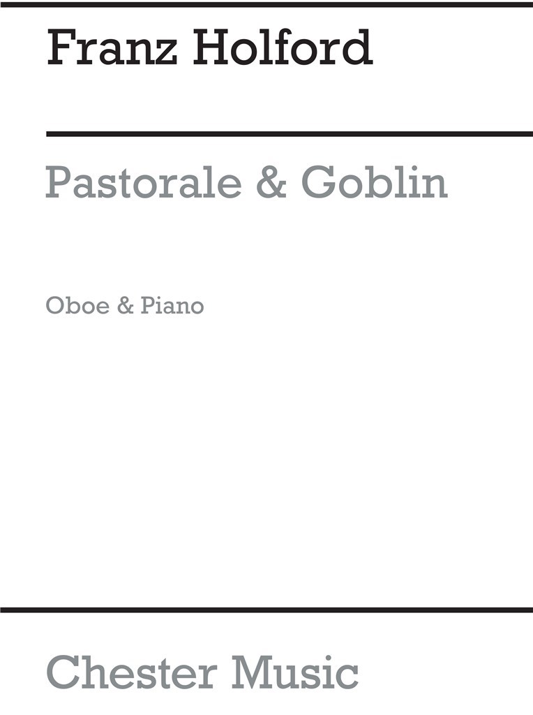 Holford, F Pastorale And Goblin Oboe And Piano