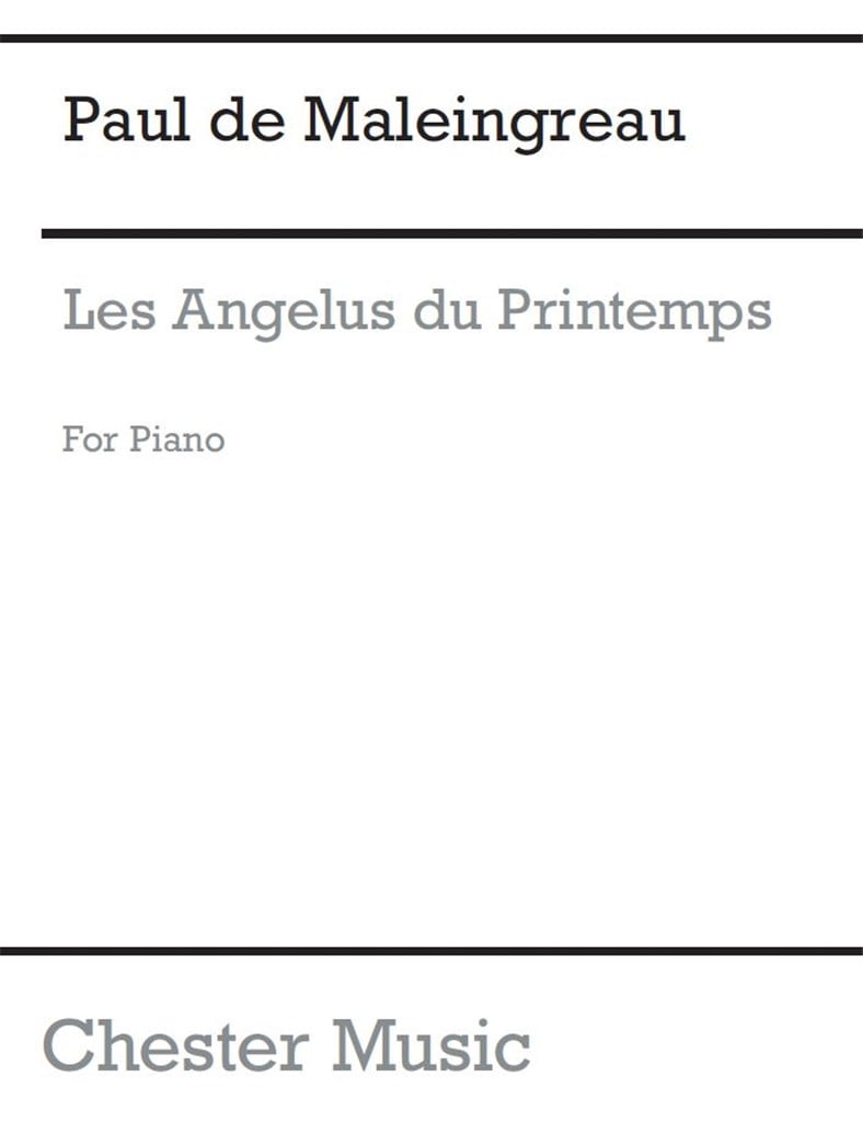 Les Angelus Du Printemps Op.17