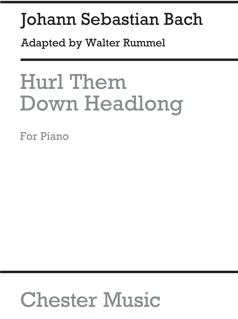 Hurl Them Down Headlong