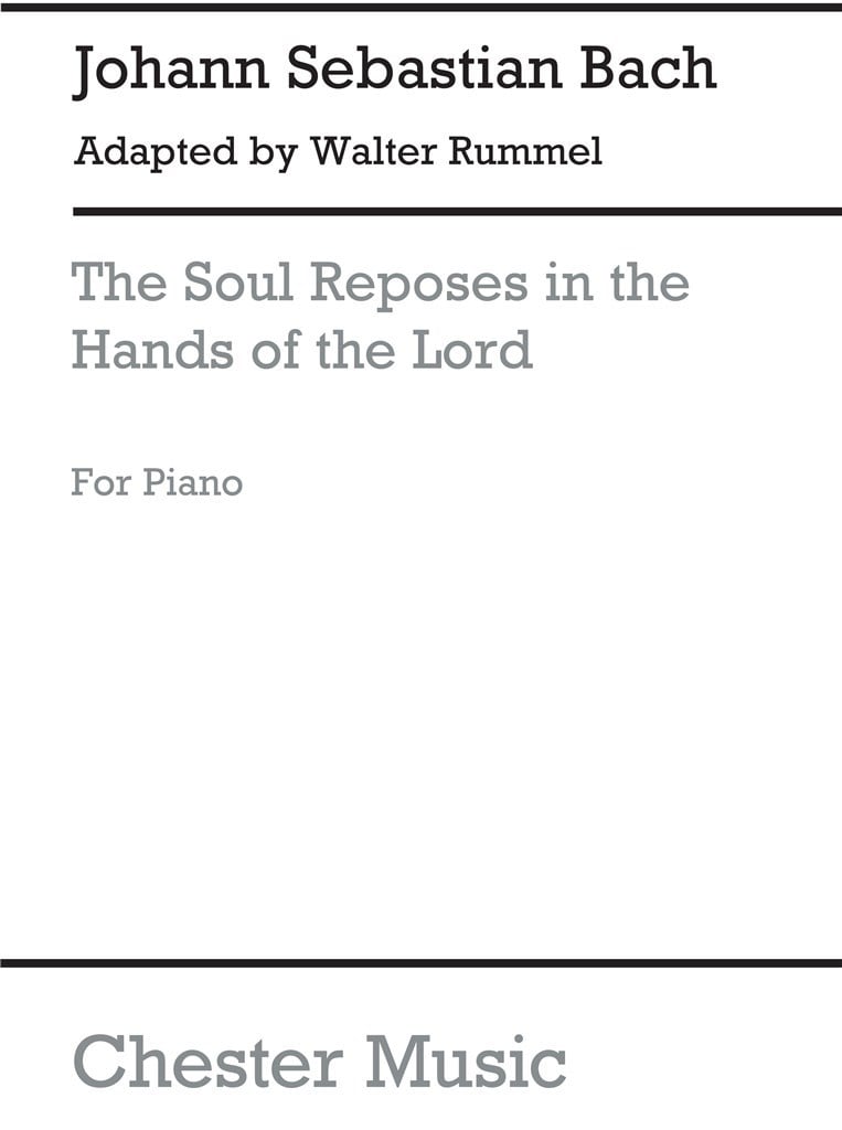 The Soul Reposes In The Hands Of The Lord