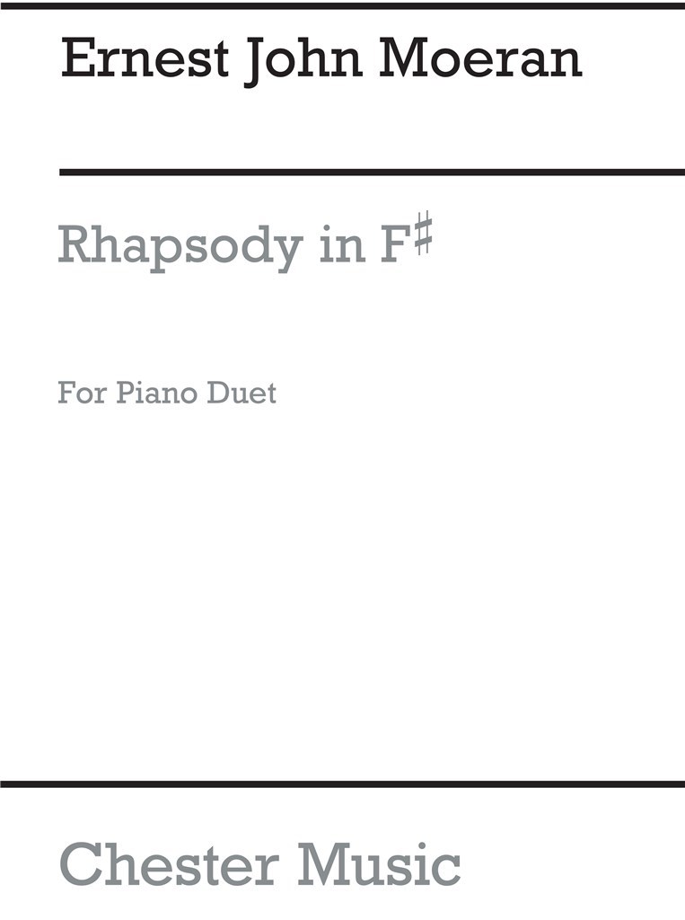 Rhapsody In F Sharp (Two Pianos)