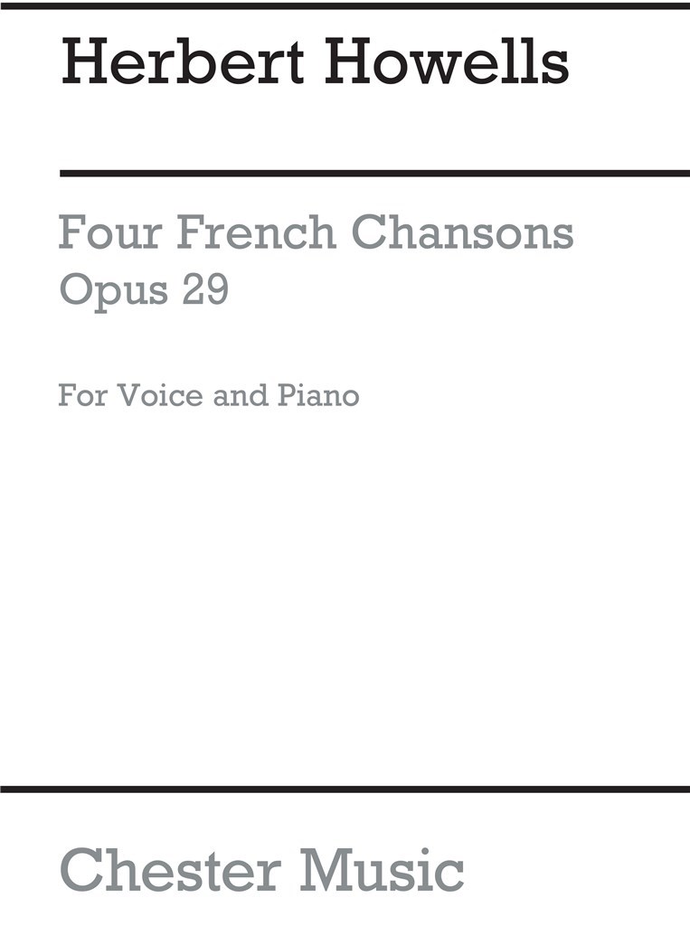 Four French Chansons Op.29