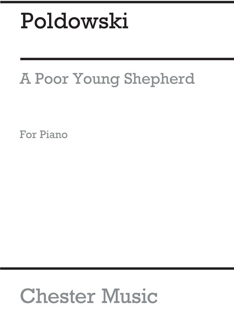 A Poor Young Shepherd for Voice with Piano acc.