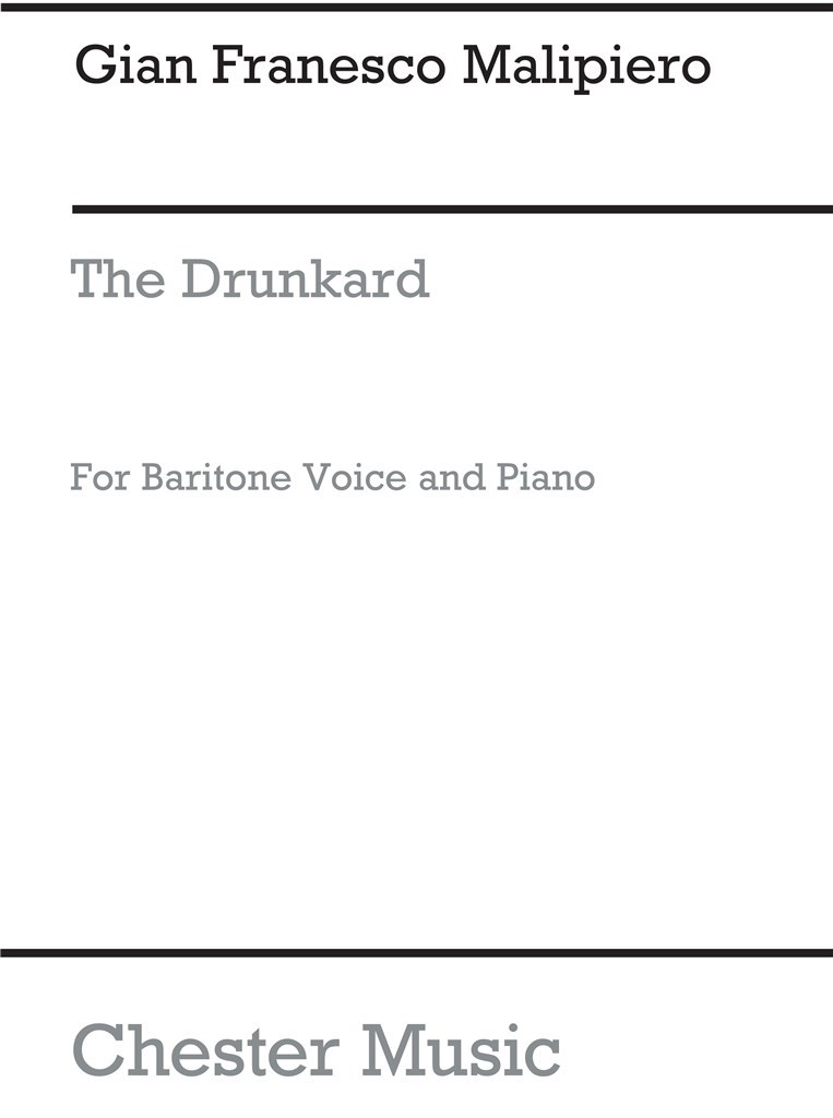 The Drunkard From Sette Canzoni (L'ubriaco)
