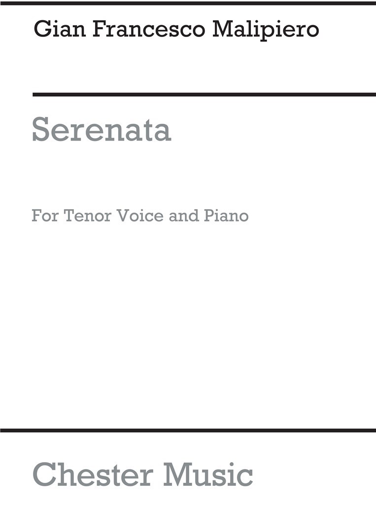 Serenata From Sette Canzoni