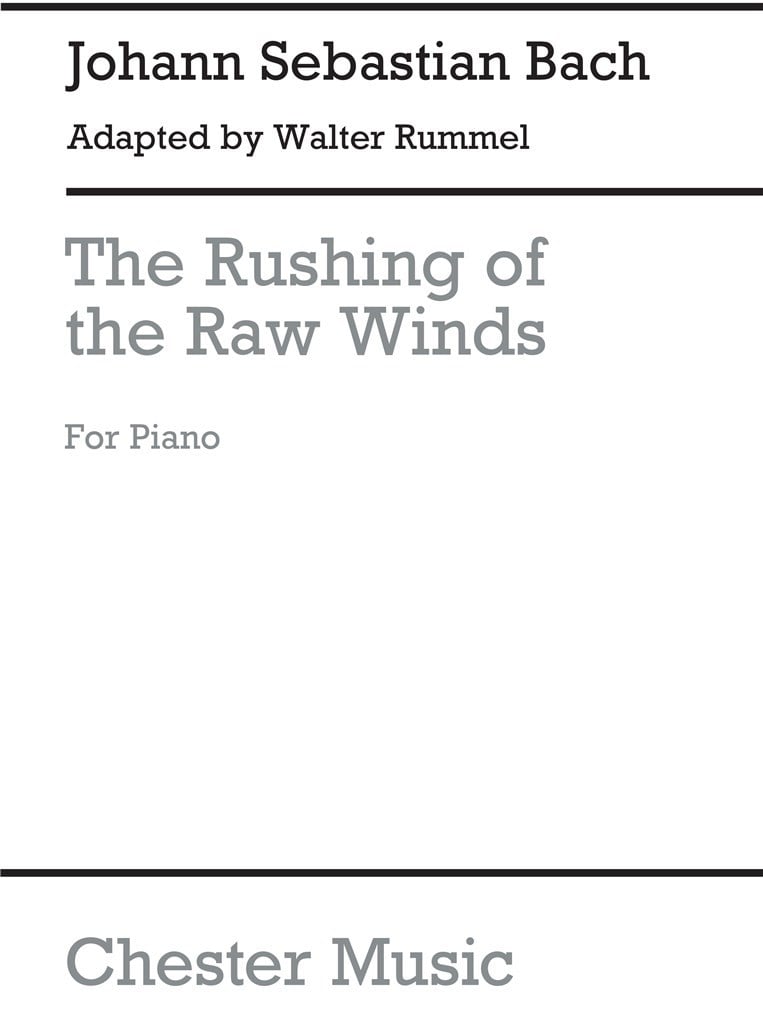 The Rushing Of The Raw Winds