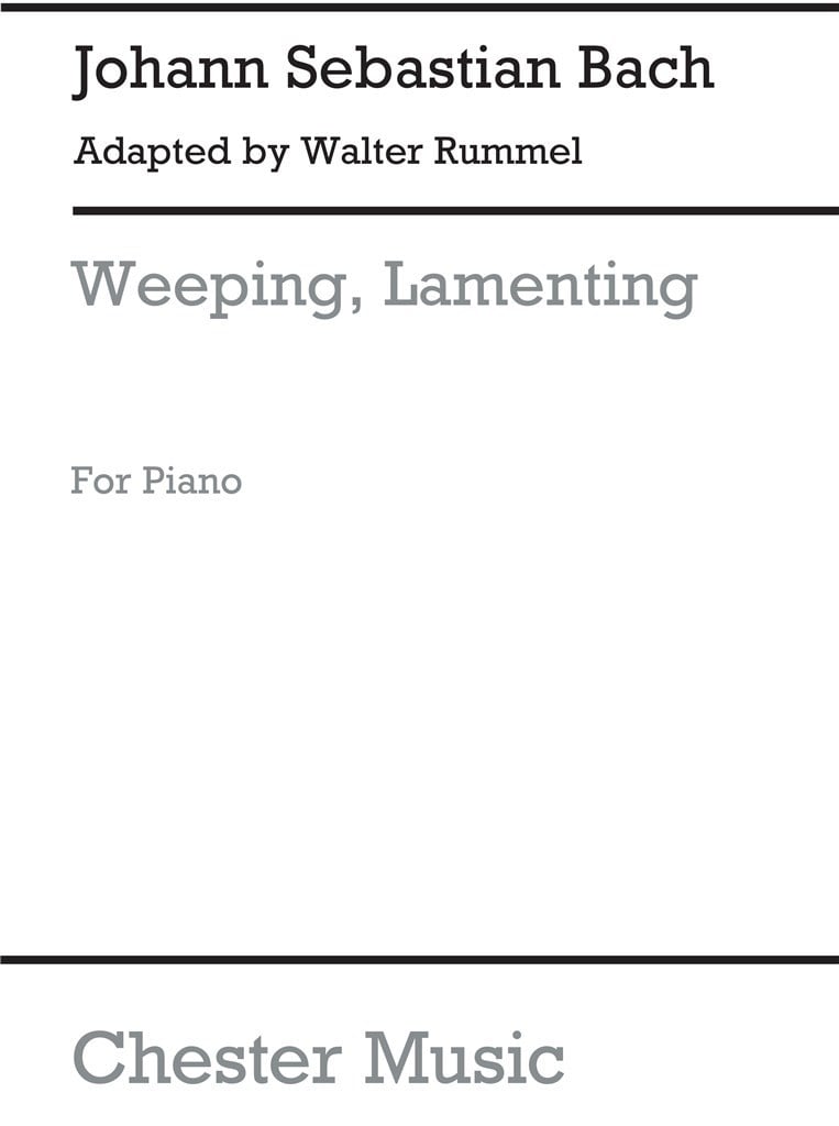 Sinfonia-Weeping, Lamenting