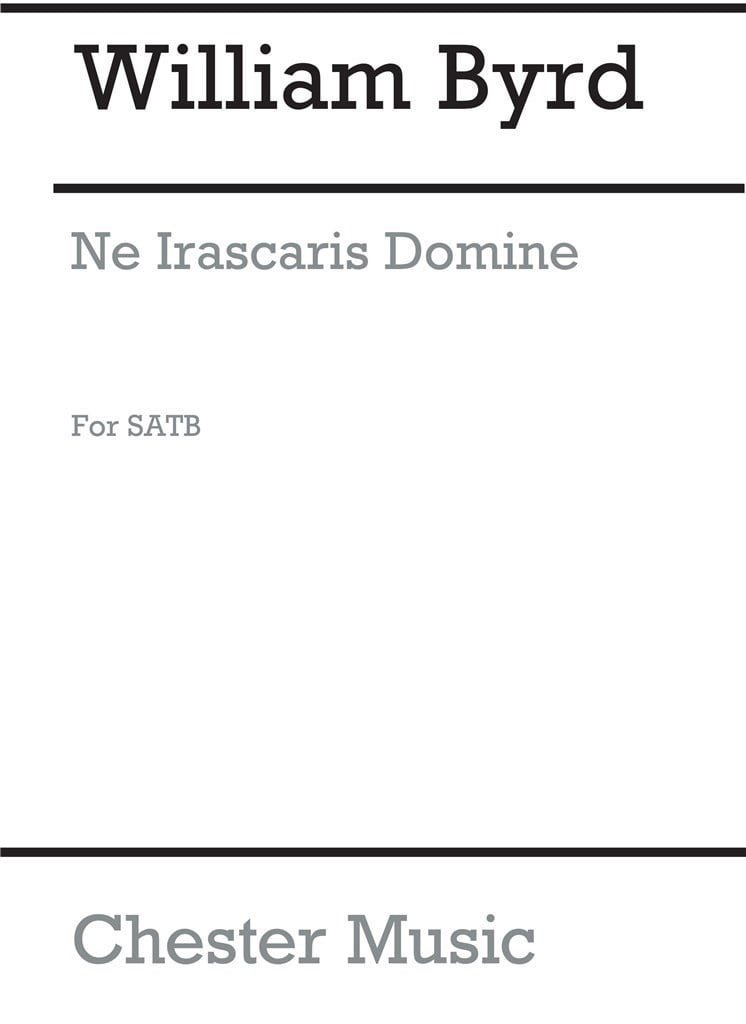 Ne Irascaris Domine SATTB
