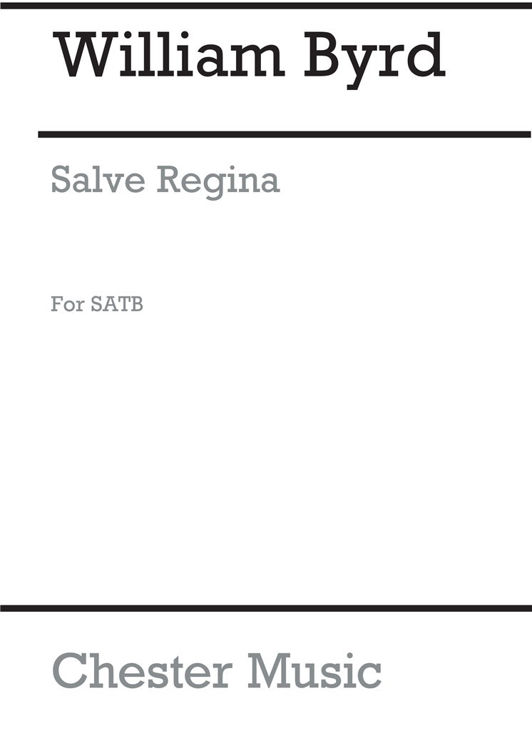 Salve Regina for SATB Chorus