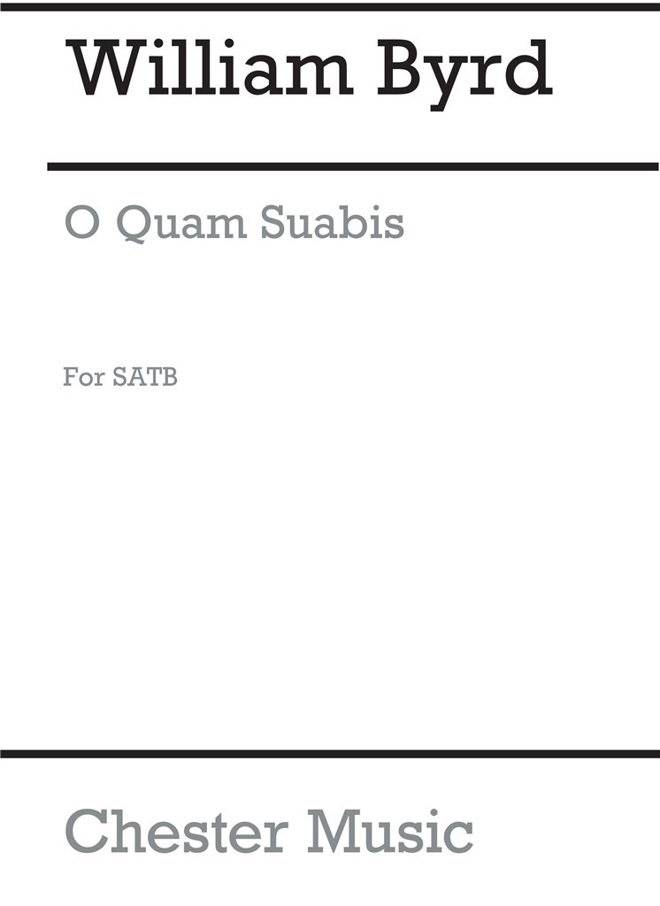 O Quam Suavis (Collins) Satb (L)