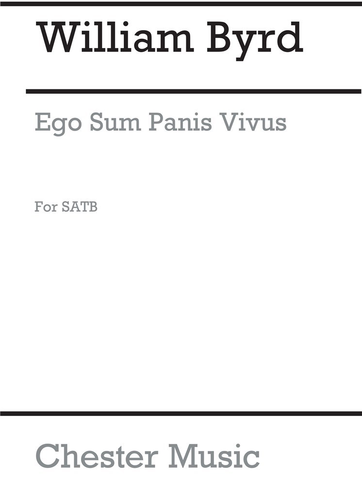 Ego Sum Panis Vivus (Collins) Satb (L)