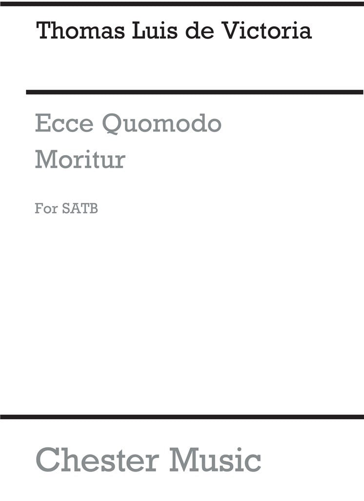 Victoria Ecce Quomodo Moritur