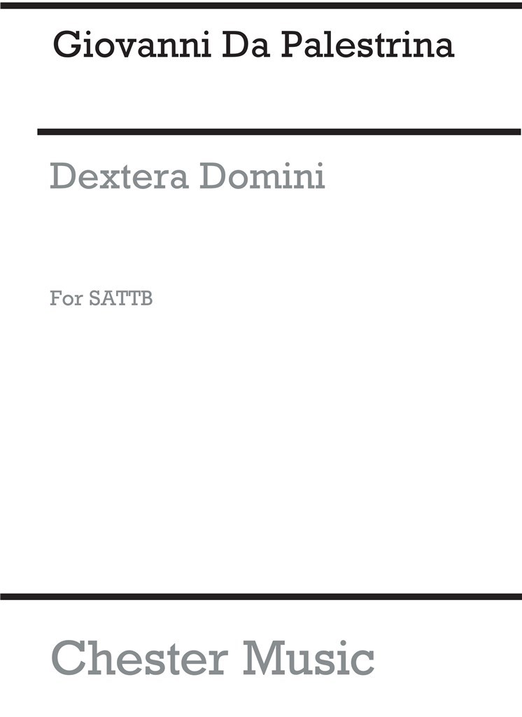 Dextera Domini (SATTB)